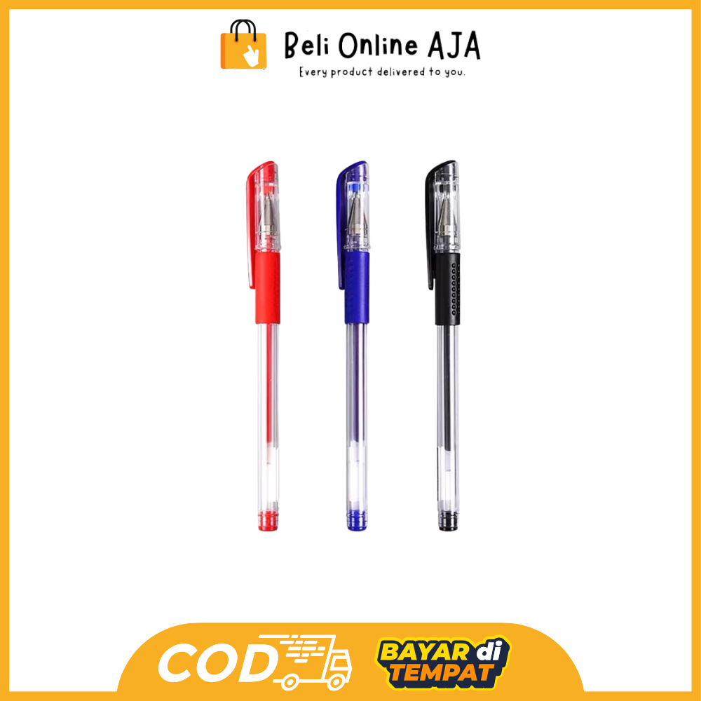 

BOA HL0008 Paket Hemat Alat Tulis 50PCS & 100 PCS Pulpen Gel Ink 0.5mm Standart Murah Y1996