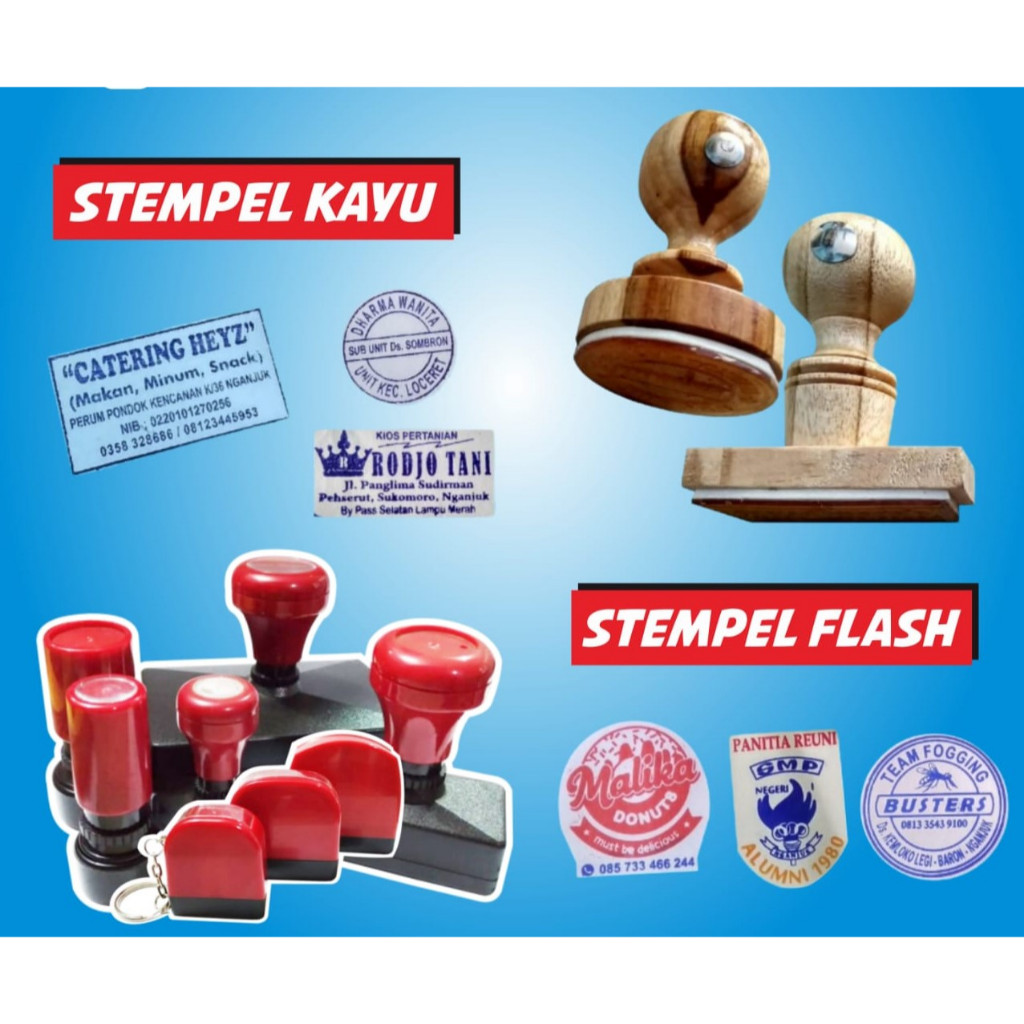 

Stempel Flash/Stempel Otomatis