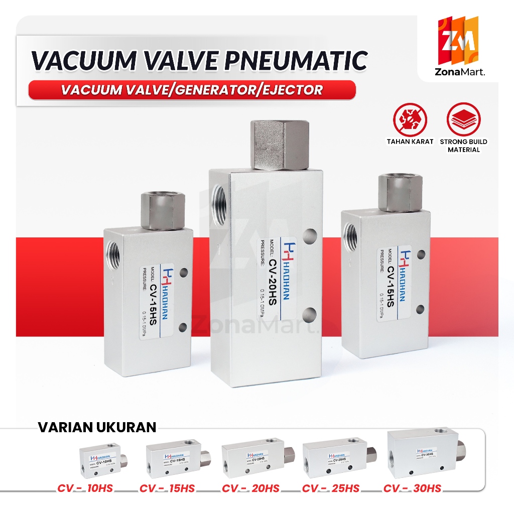 VACUM VALVE / VACUM EJECTOR 1/8"