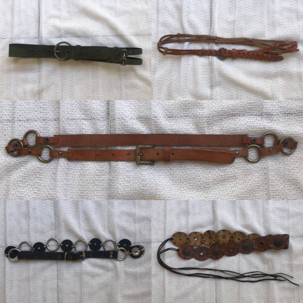 Belt - ikat pinggang vintage, fairycore, grunge etc | CEK DESKRIPSI