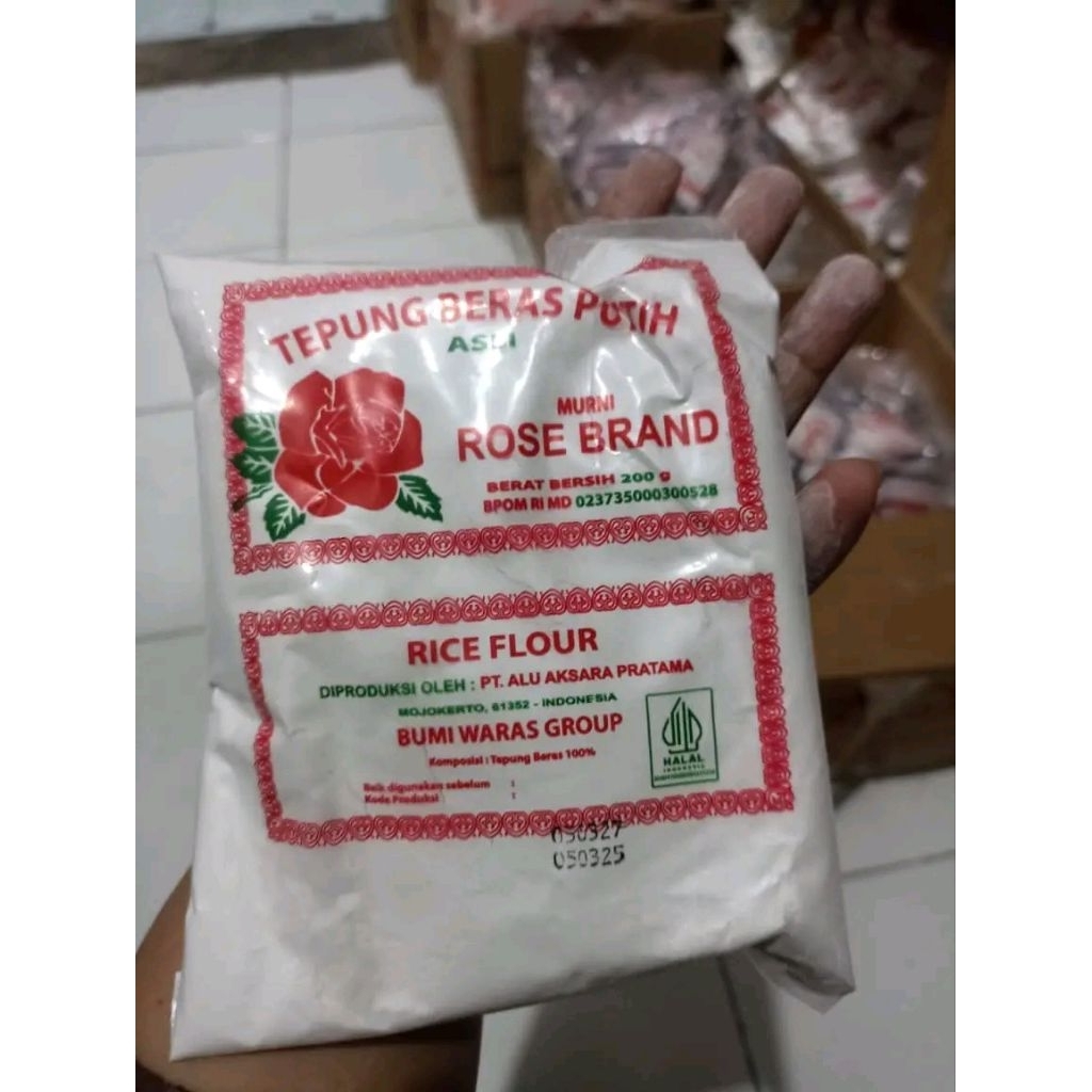 

Rose brand tepung beras 200 g