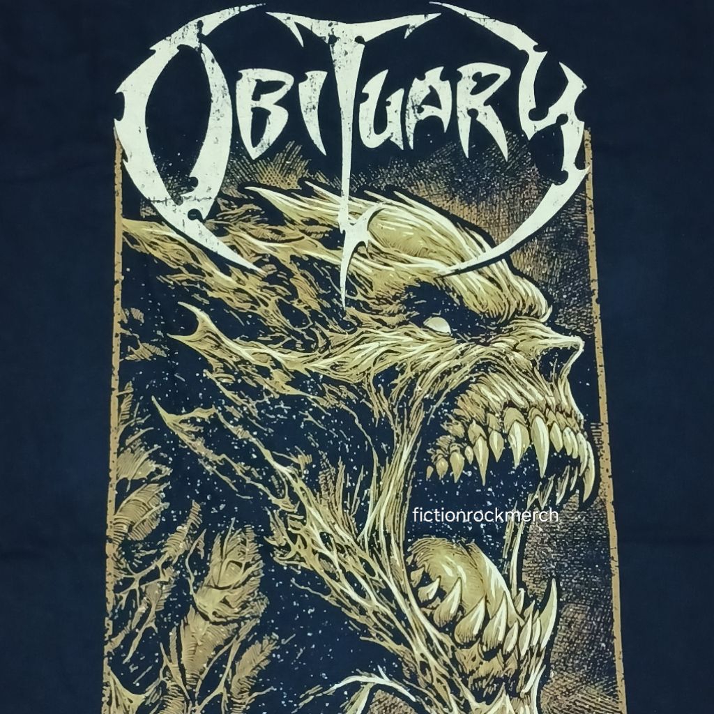Kaos Band OBITUARY import original Size MEDIUM - U.S Tour 2024