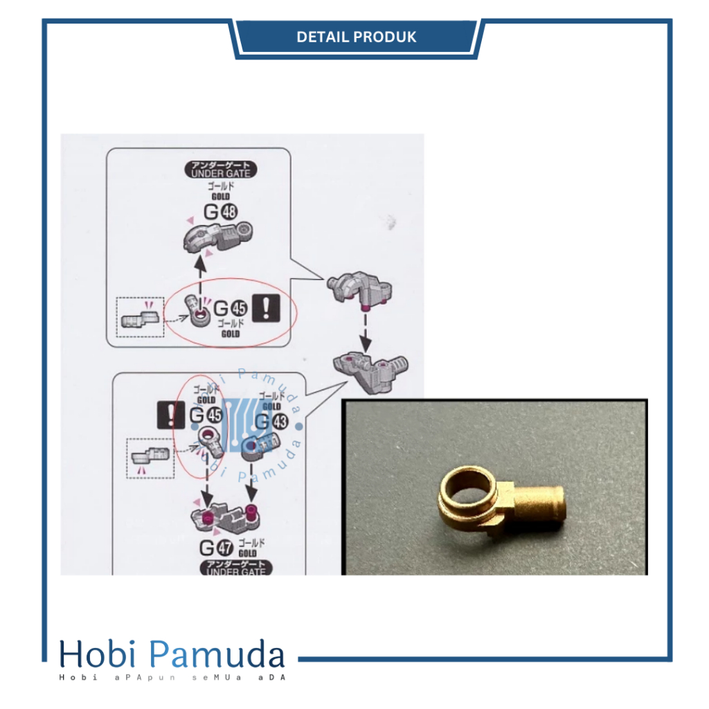 Metal Part For MGEX Strike Freedom MGEX SF