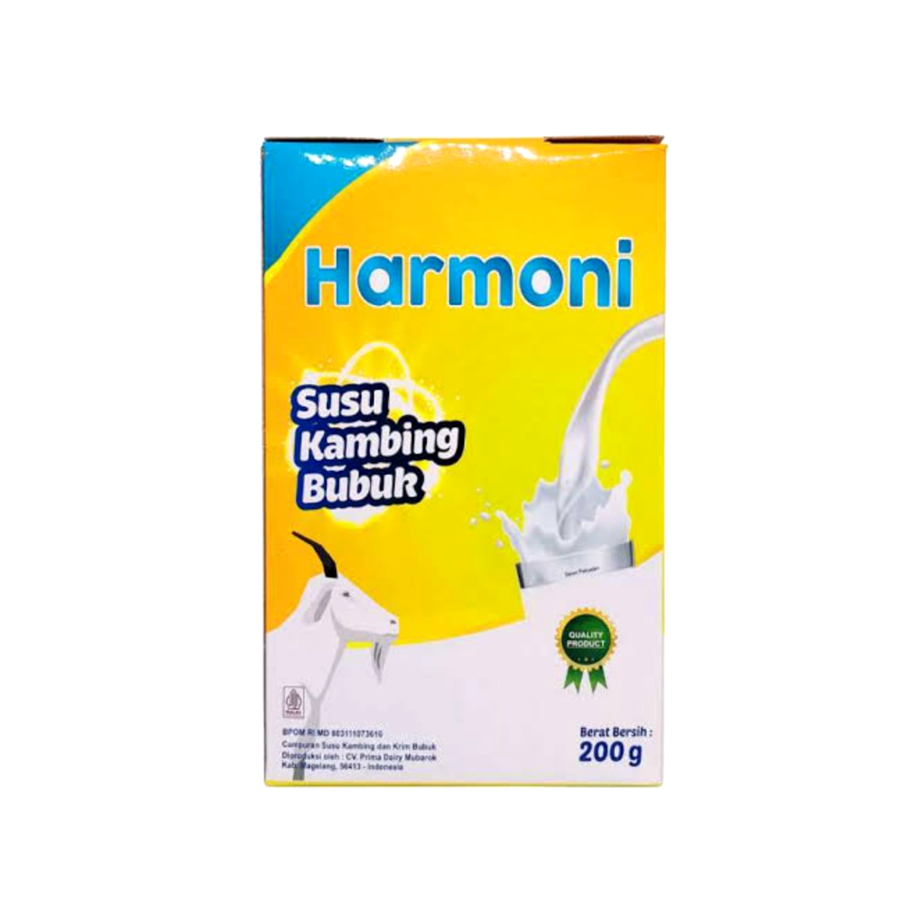 

Susu Kambing Bubuk Etawa Harmoni 200g - asli 100% original BPOM