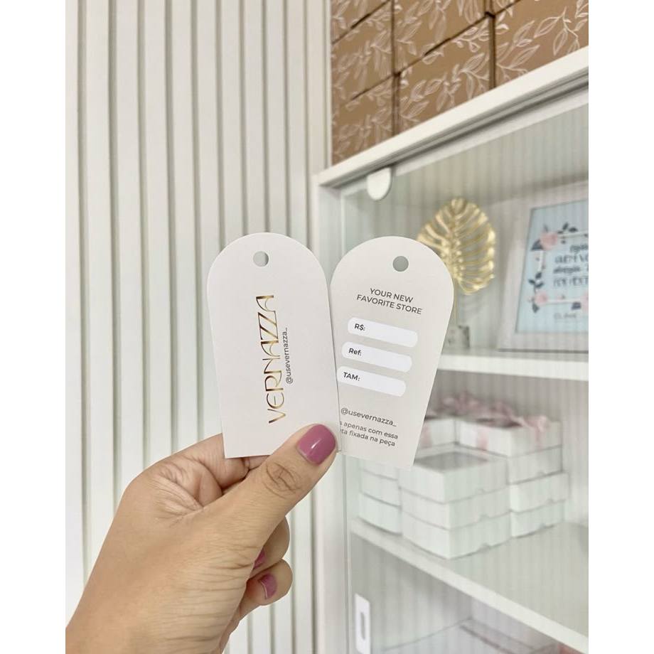 

Hang Tag 100 pcs, Hangtag Custom 260 gsm ( Free Design )