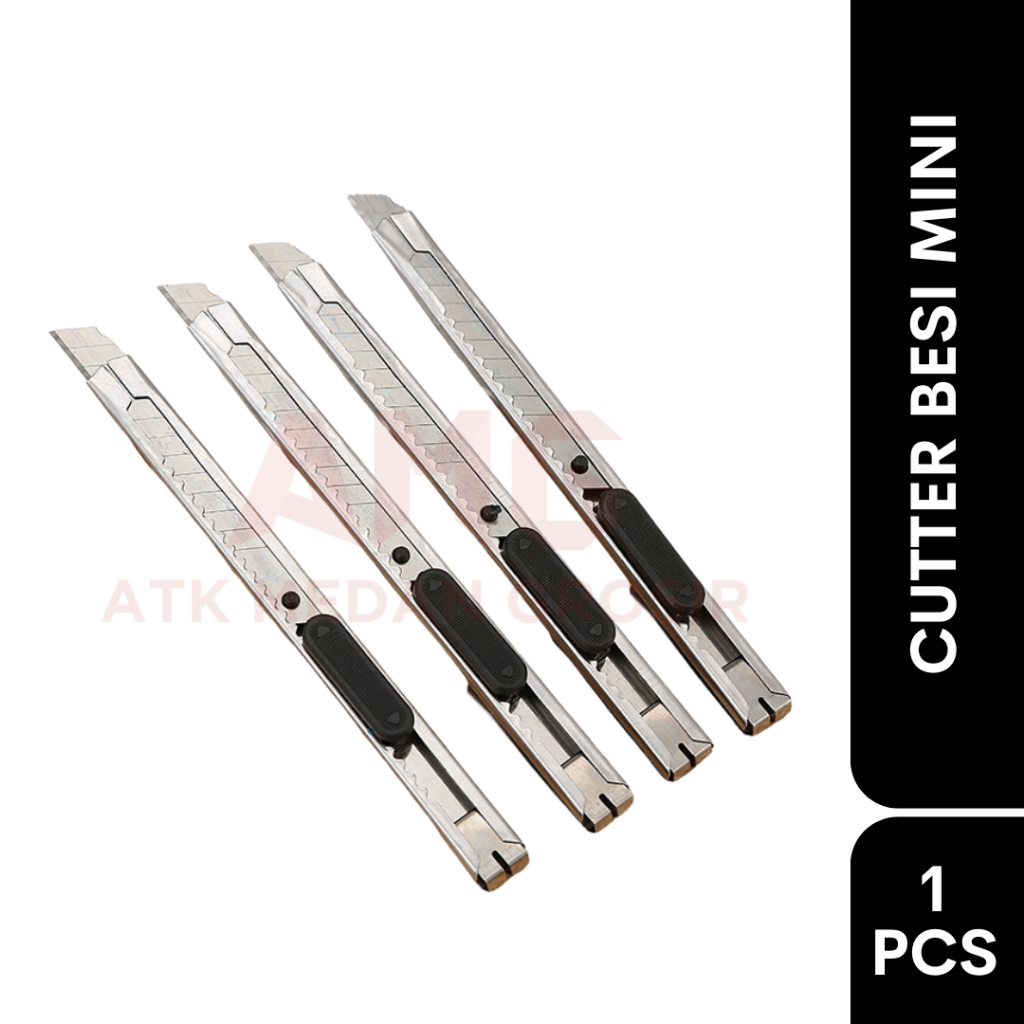 

PISAU CUTTER BESI MINI SERBAGUNA | PISAU CUTTER STAINLESS PER PCS