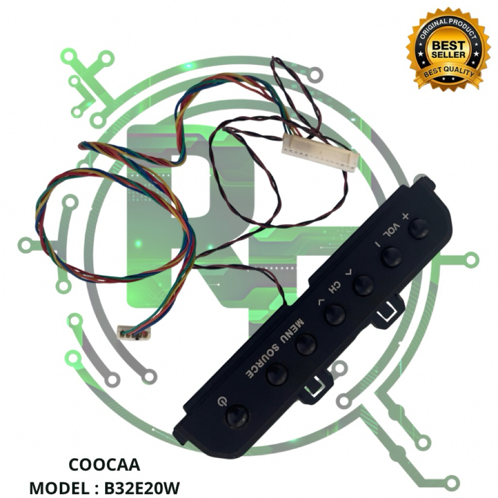 IR SENSOR TV LED COOCAA 32E20W tombol tv led coocaa 32e20w
