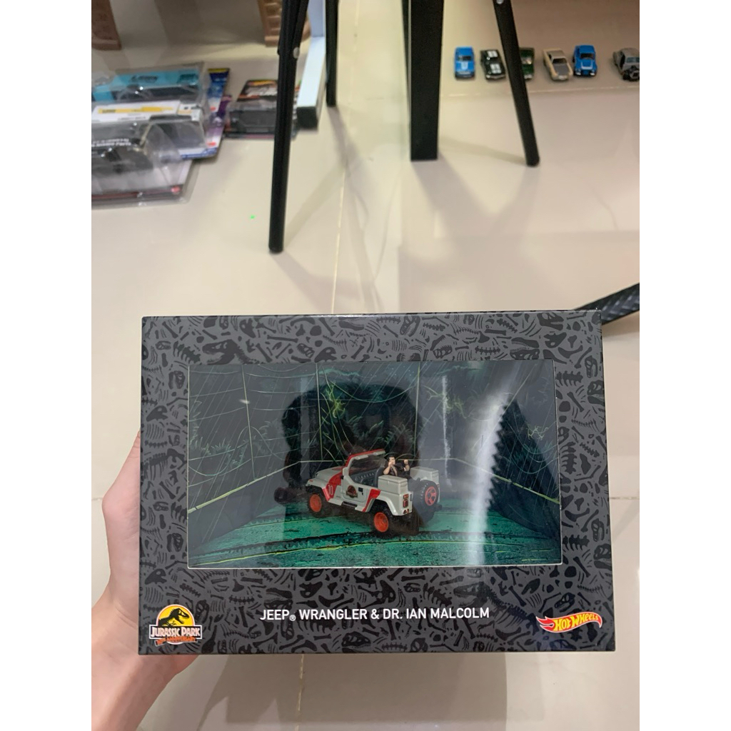 Hotwheels Jeep Wrangler x Jurassic Park 30th Anniversary