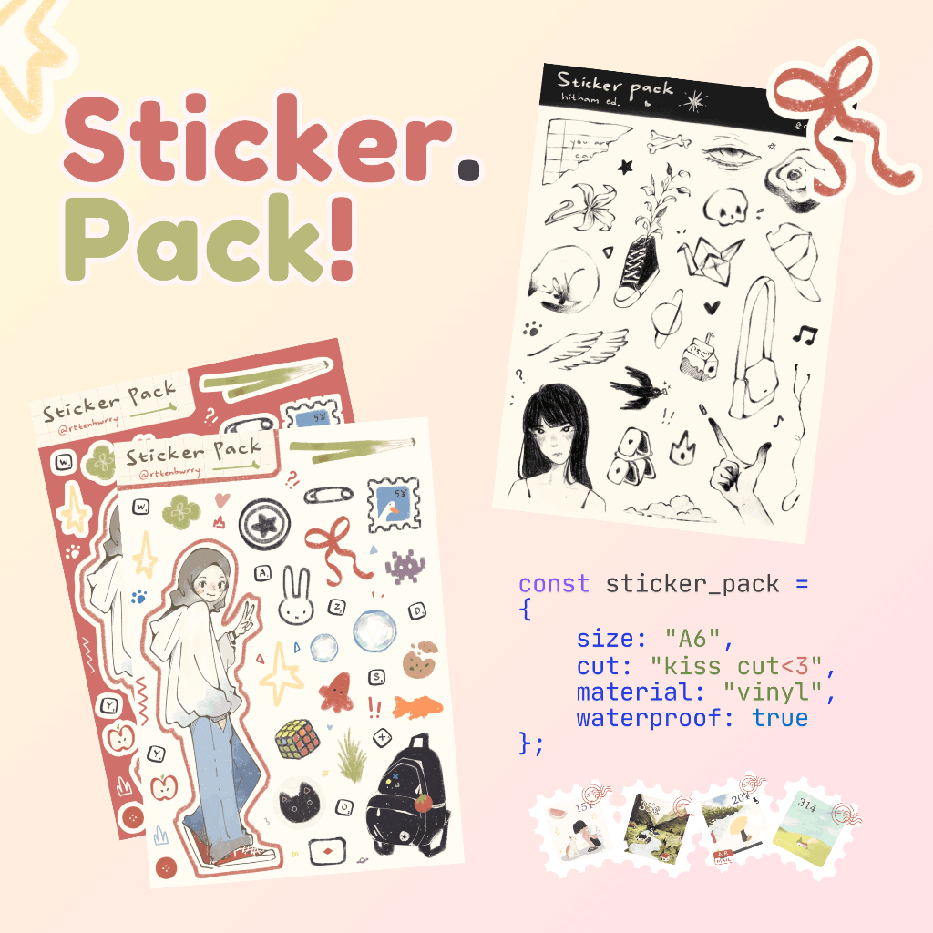 

Sticker Pack A6 by rttenbwrry