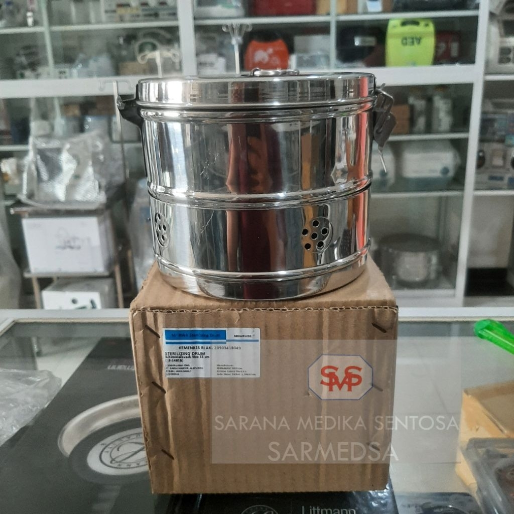 Tromol / Dressing Drum 15cm