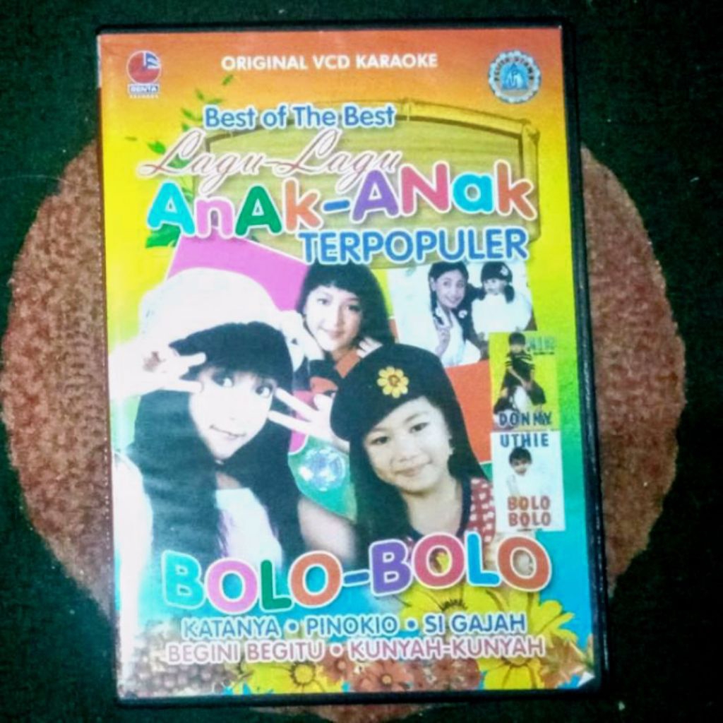 VCD Best of the Best Lagu Anak Terpopuler V CD KARAOKE BOLO BOLO