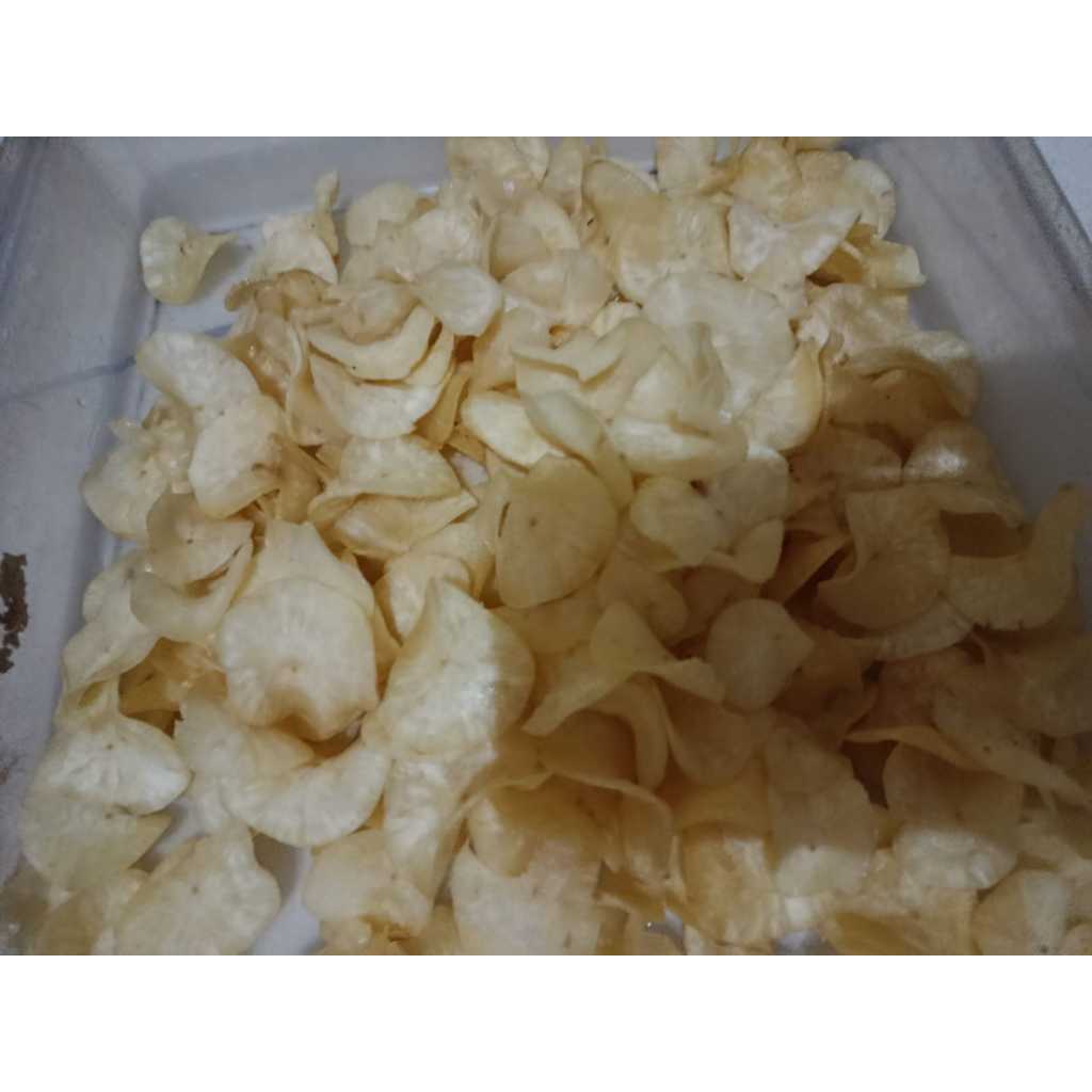 

KERIPIK/KRIPIK SINGKONG BUMBU TABUR ANEKA RASA GURIH TERLARIS 500gr