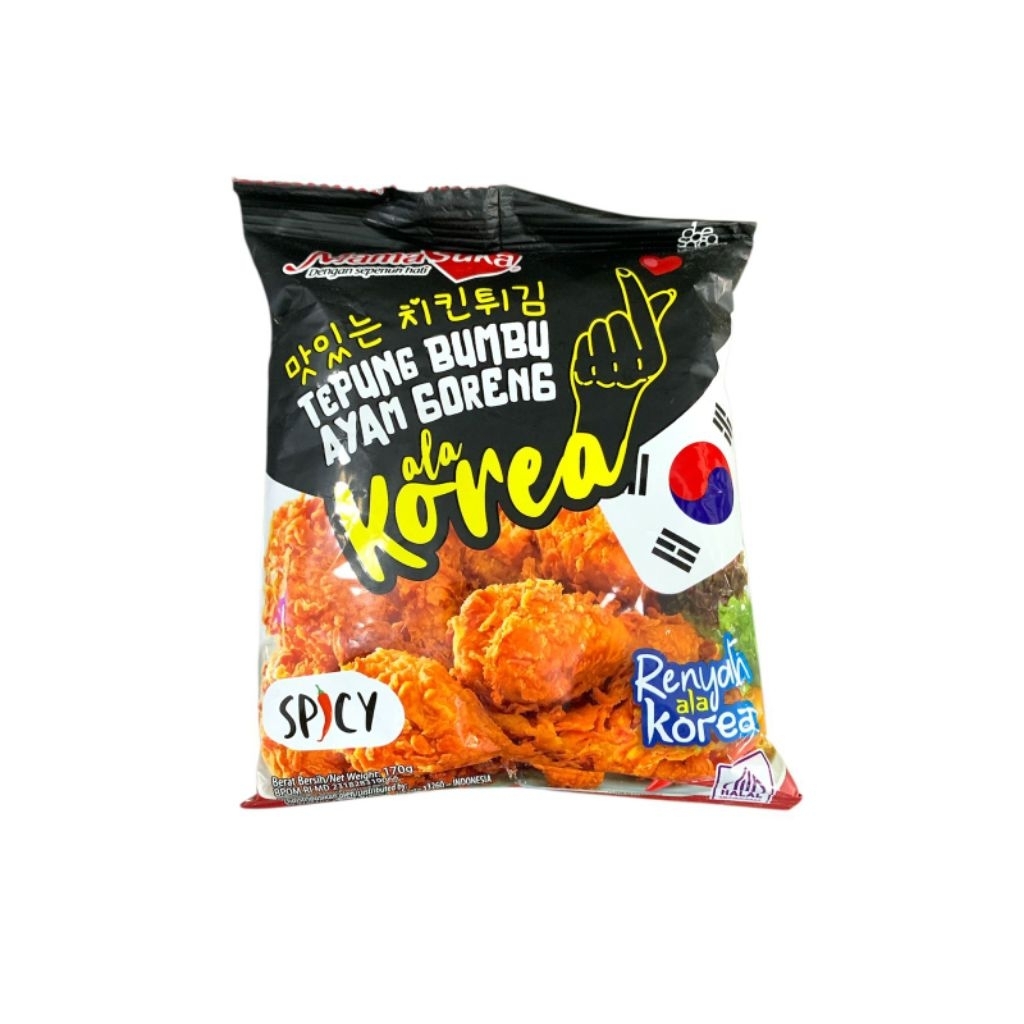 MAMASUKA TEPUNG BUMBU AYAM GORENG KOREA 170 GR