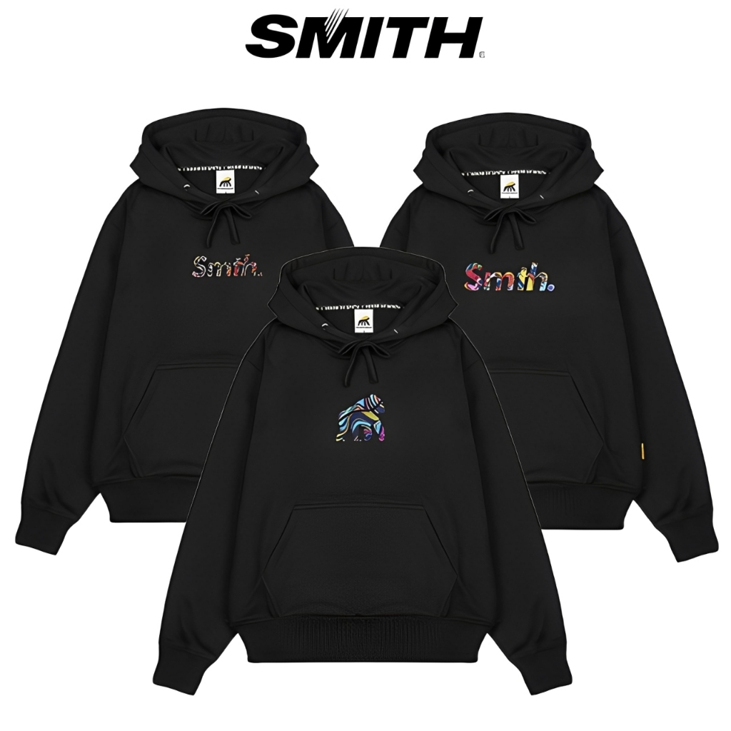 Smith - Sweater Hoodie Smith Pria Wanita Oversize High Premium Distro Original