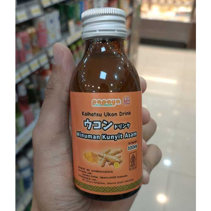 

Kaihatsu Ukon Drink / Minuman Kunyit Asam 100 Ml