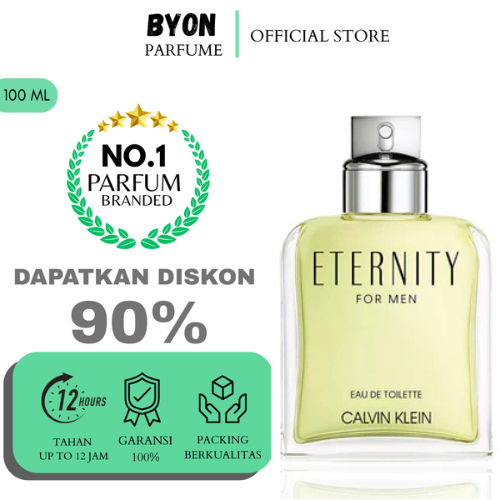Parfum Eternity BEST SELLER EDT - Parfume Pria Branded Import Parfum Laki Laki Cowok Tahan Lama Prem