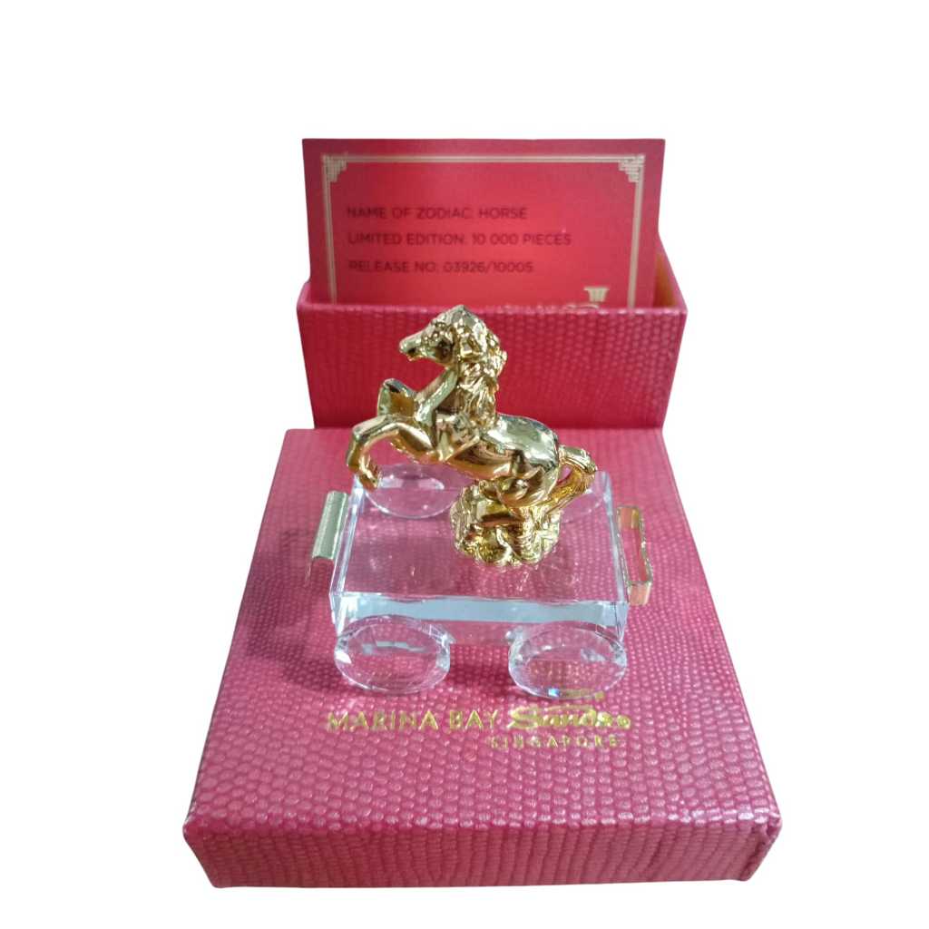 PATUNG SHIO PAJANGAN 12 SHIO FENGSHUI MINIATUR SAPU EMAS