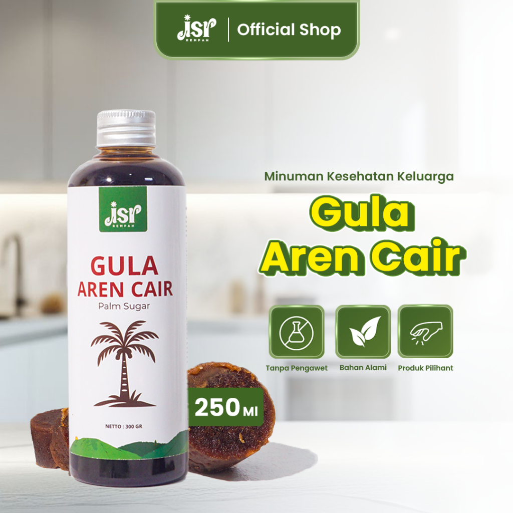

JSR Rempah Gula Aren Cair Liquid Palm Sugar 100ml Original Organik Premium
