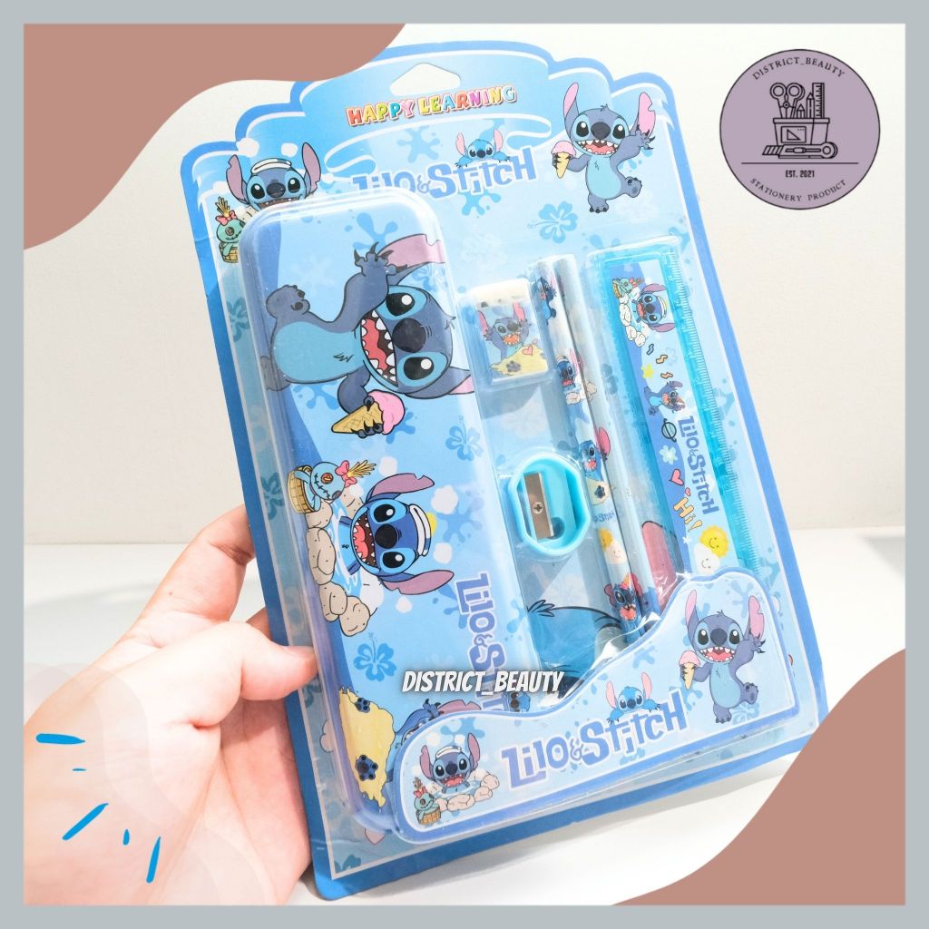 

PAKET ALAT TULIS 6 IN 1 STITCH LILO SERIES BLUE COLORS HADIAH ULANG TAHUN SOUVENIR BIRTHDAY ANAK TEMA STITCH SET ALAT TULIS LENGKAP MOTIF STITCH TERMURAH