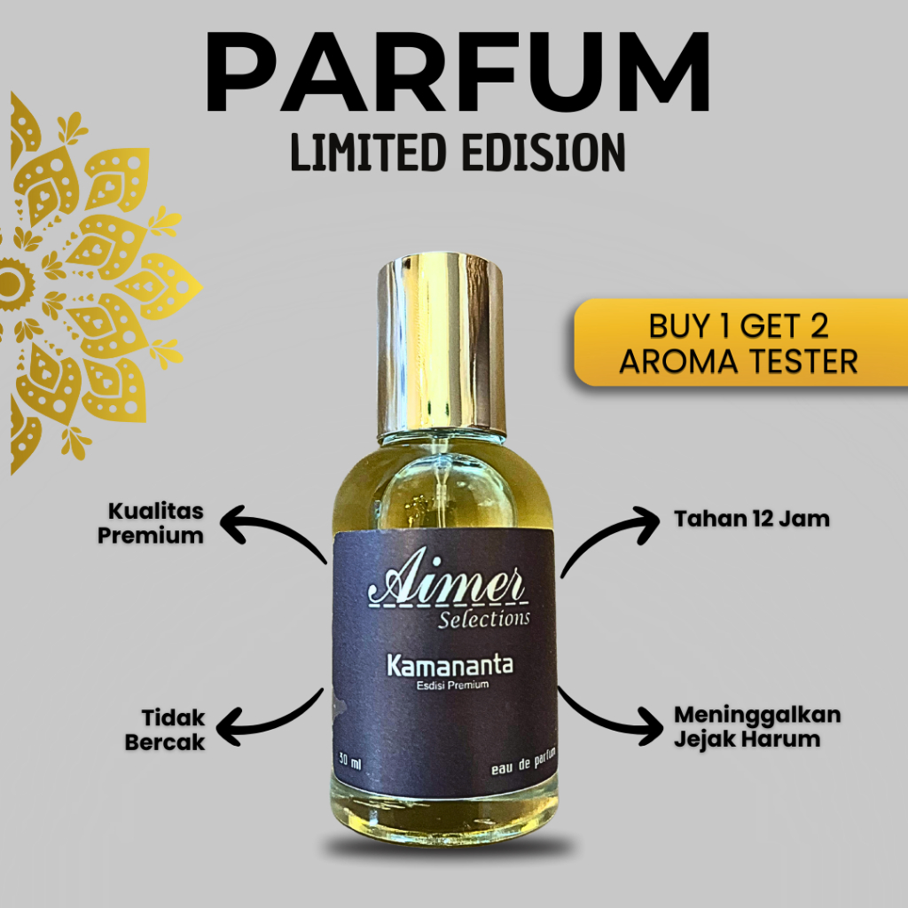 Parfum Inspired KAMANANTA 30ml II Best Seller || Minyak Wangi || Parfume || Parfume EDP || Parfum Pr
