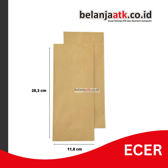 

[PAK] Amplop Coklat Sedang Samson Tipe B 283 x 118 mm (Amplop Dokumen atau Gaji)