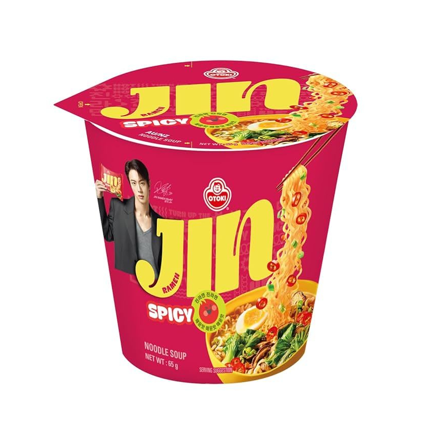 

Ottogi Jin Ramen Hot Cup 65 Gr