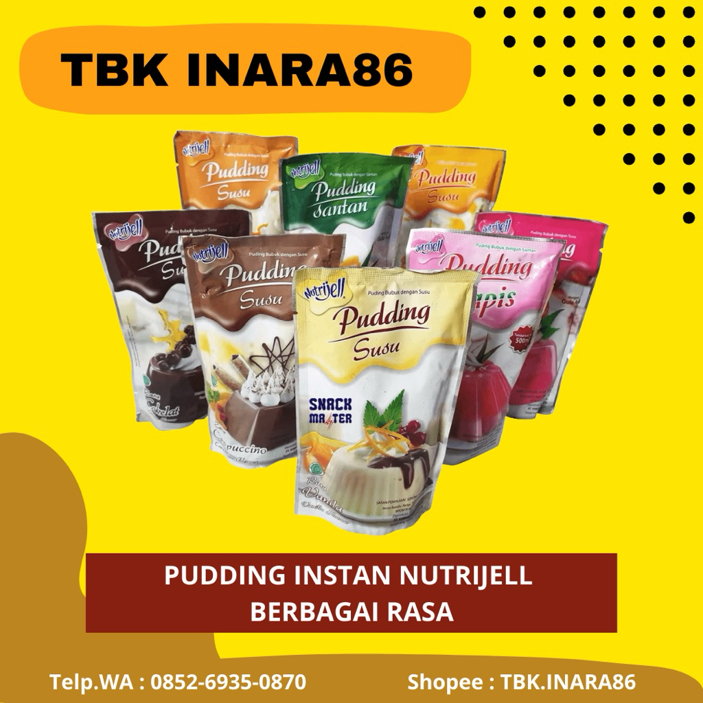 

Nutrijell Pudding 145 g Original – Aneka Rasa Puding Instan