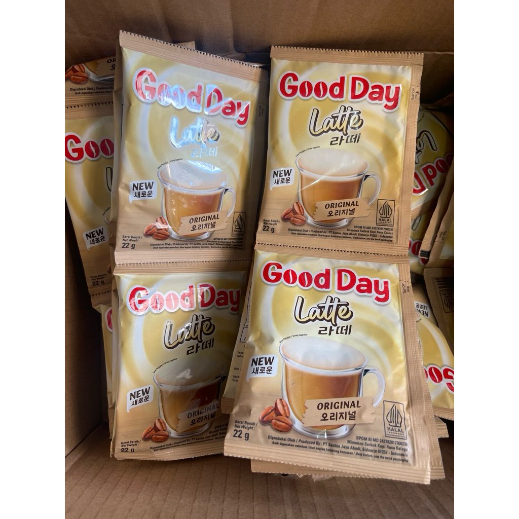 

Good Day Latte original & Butterscotch 1renceng