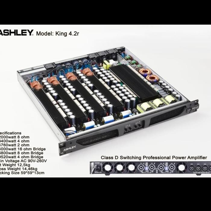 POWER AMPLIFIER ASHLEY KING 4.2R