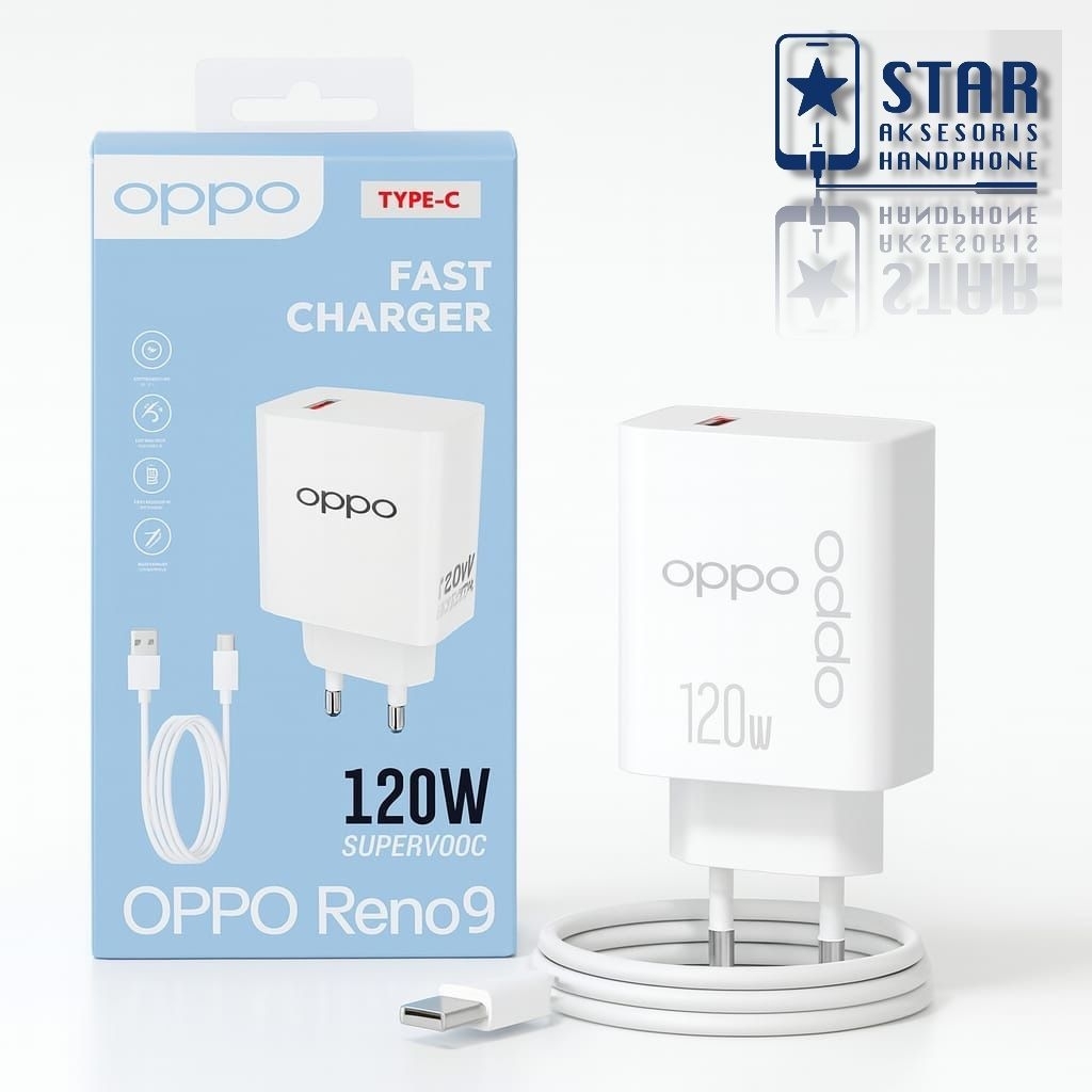 [ Oppo Reno9 ] Travel Charger Casan Oppo Reno 9 120W