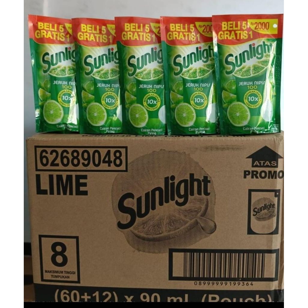 Sunlight Pouch 90ML 2.000 - 90ml *1 dus isi 72pcs