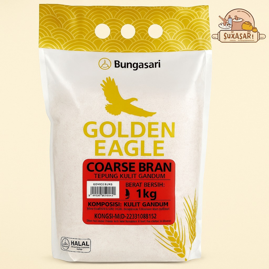 

Golden Eagle COARSE BRAN / Tepung Kulit Gandum 1 Kg