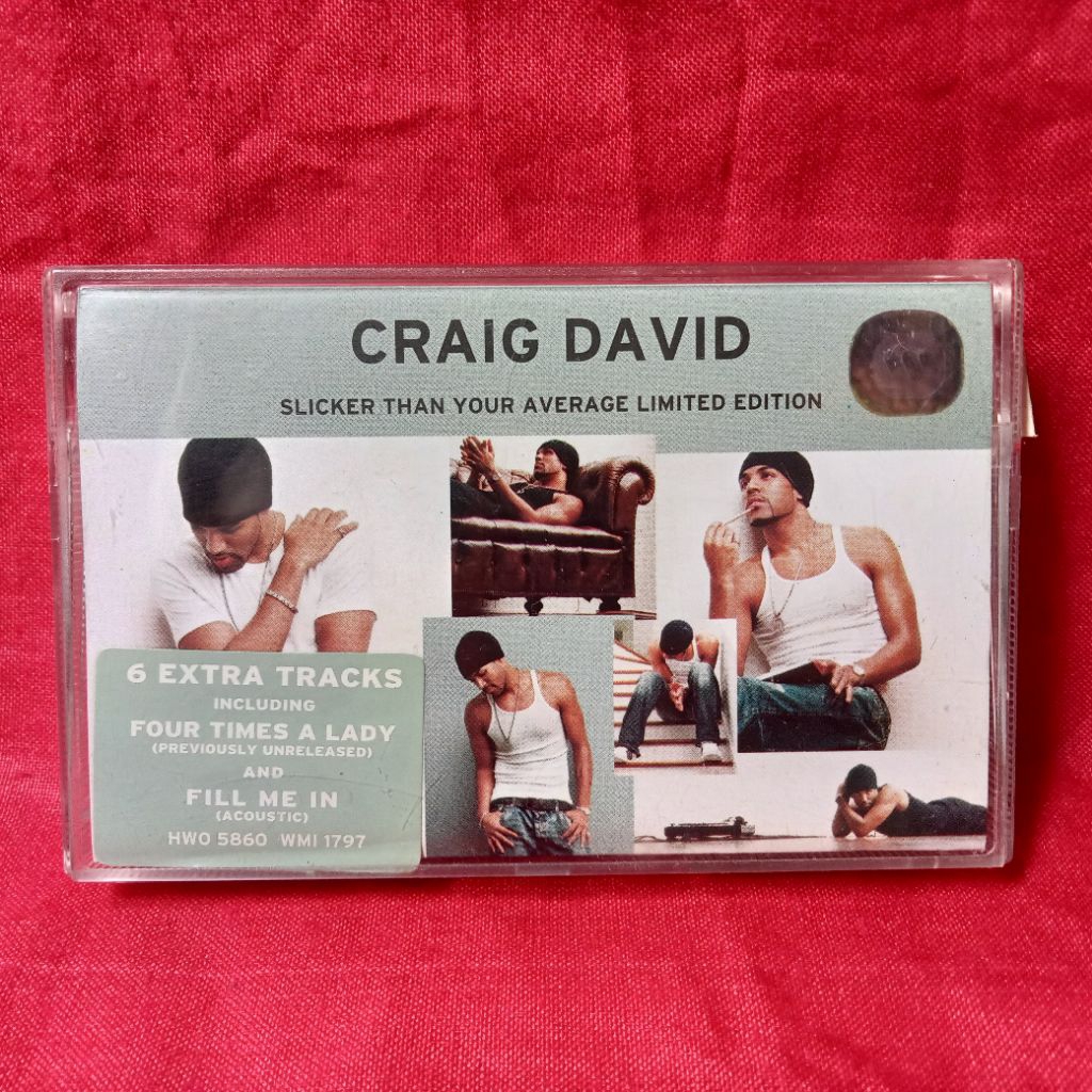 Kaset Pita Craig David - Slicker Than Your Average (Limited Edition)