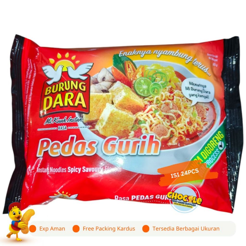 PROMO 9.9 MIE BURUNG DARA II PUSAT SNACK COKLAT DAN FROZEN FOOD II JABODETABEK