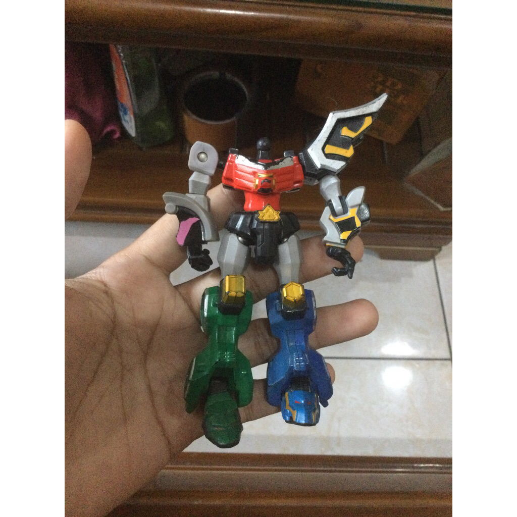power ranger figure zord shinkenger zord junk bandai kondisi sesuai foto