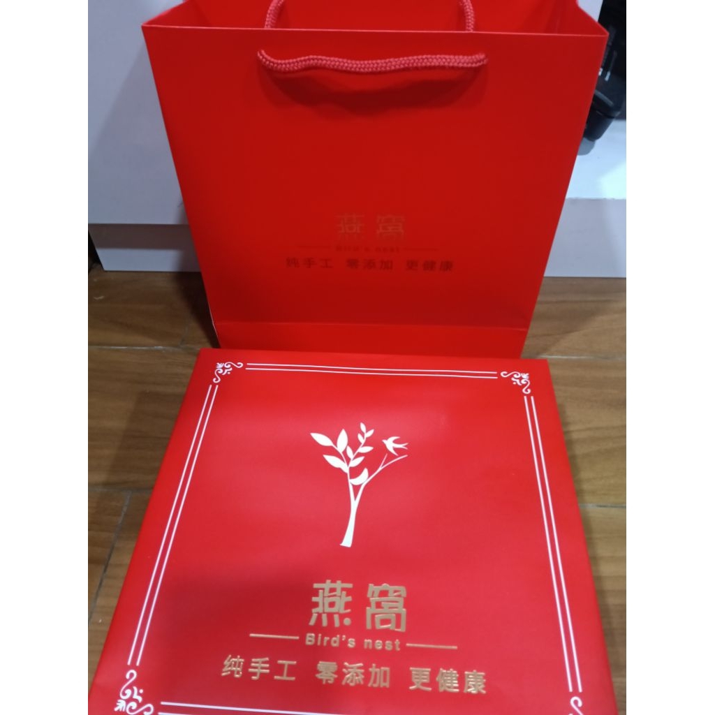 

kotak hamper sarang burung walet 100gr gambar pohon