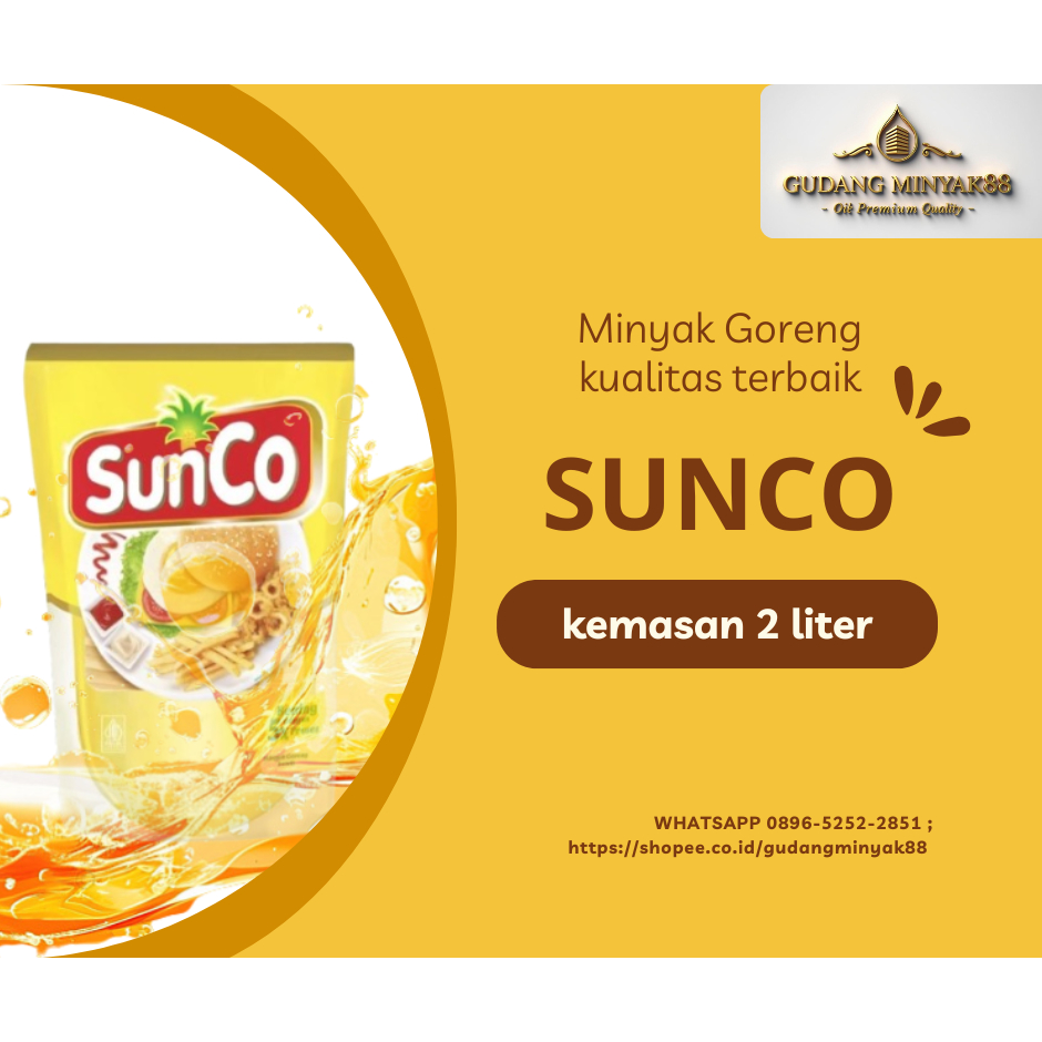 

MINYAK GORENG SUNCO 2 LITER KEMASAN POUCH