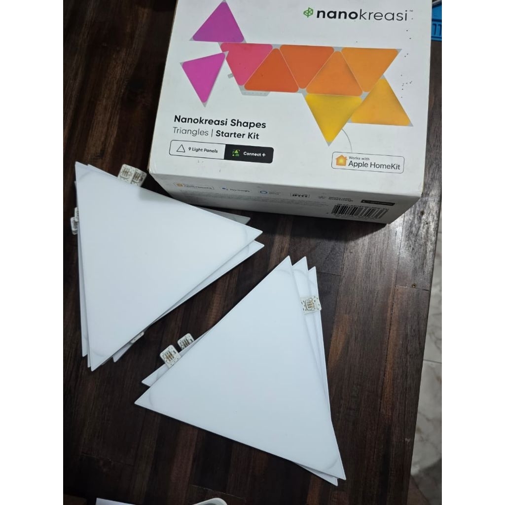 

NANOKREASI SHAPES TRIANGLES 18 PANELS