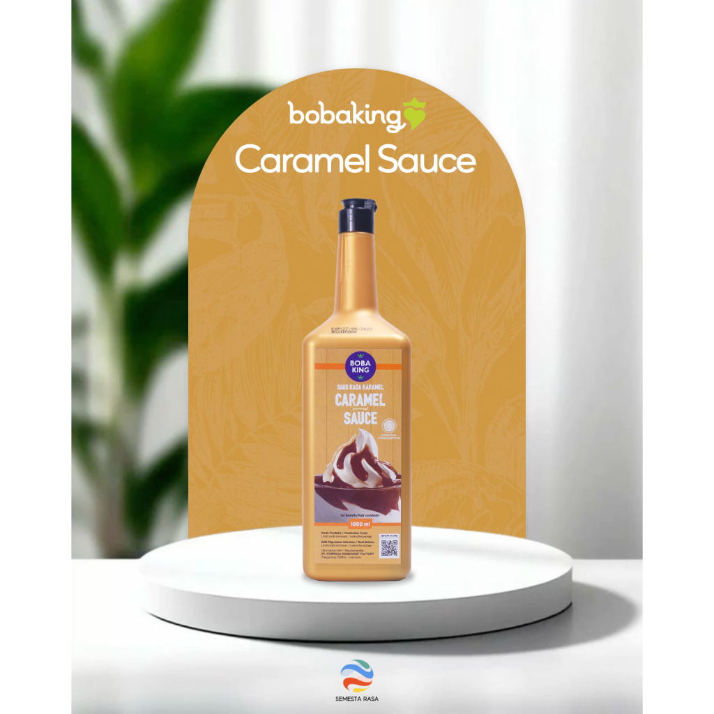 

Boba King Caramel Sauce 1 L | Saus Rasa Karamel