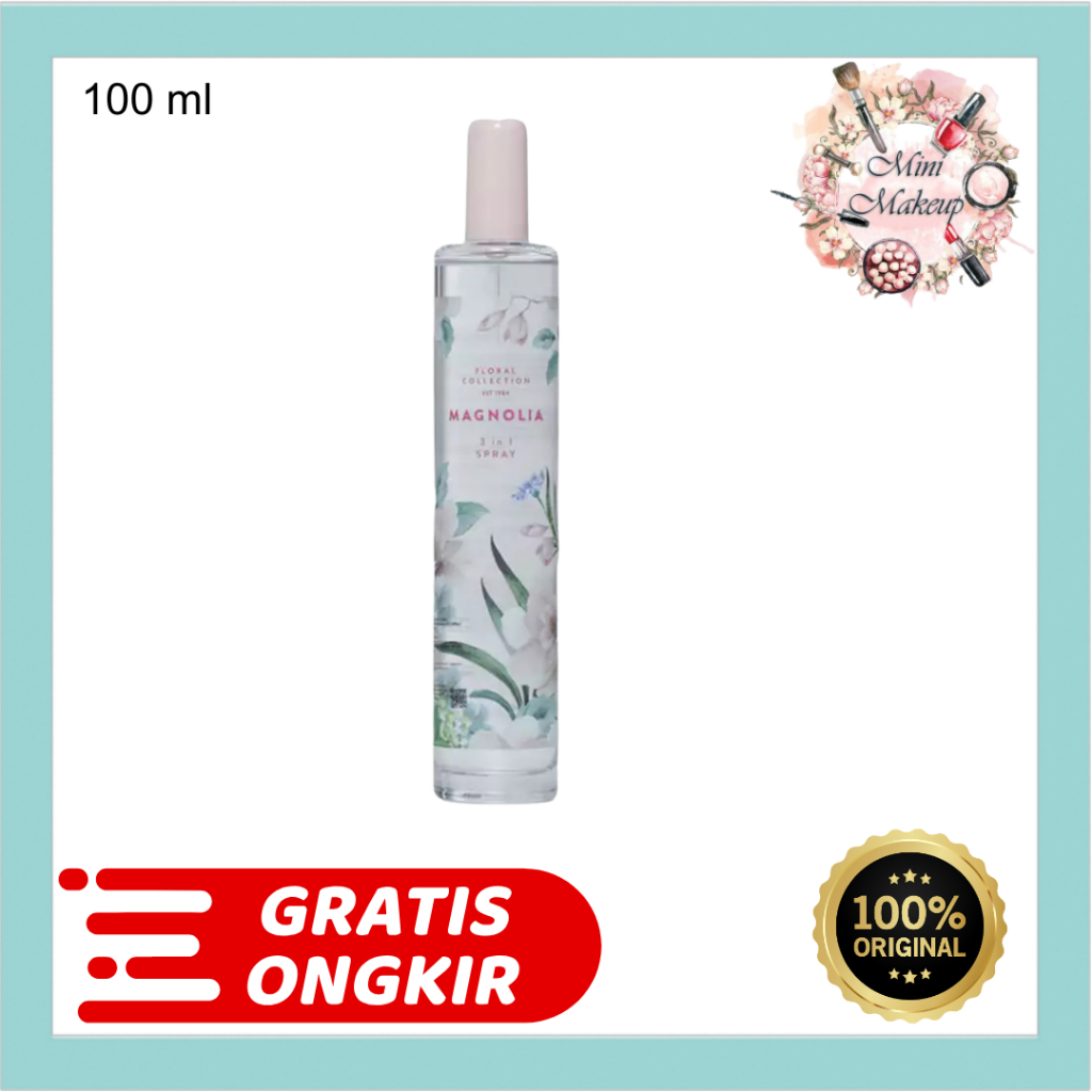 M&S Marks and Spencer Magnolia 3 in 1 Spray Floral Collection Parfum 100ml