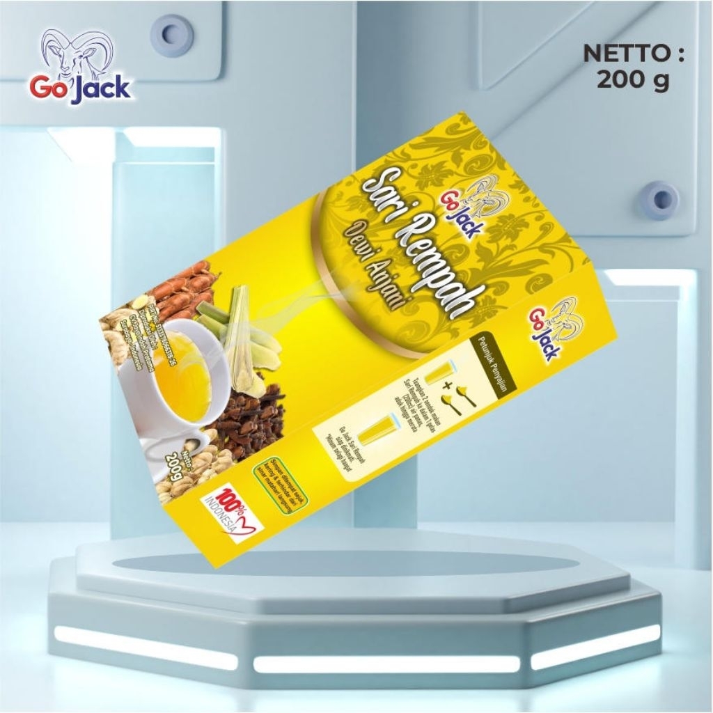 

Sari Rempah BELI 3 DAPAT 4 GoJack Dewi Anjani untuk imun tubuhmu