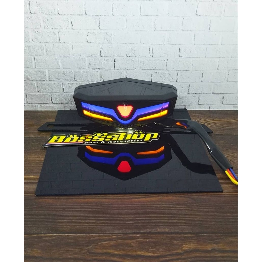 lampu stop stopan rx king mini lengkap dengan sein