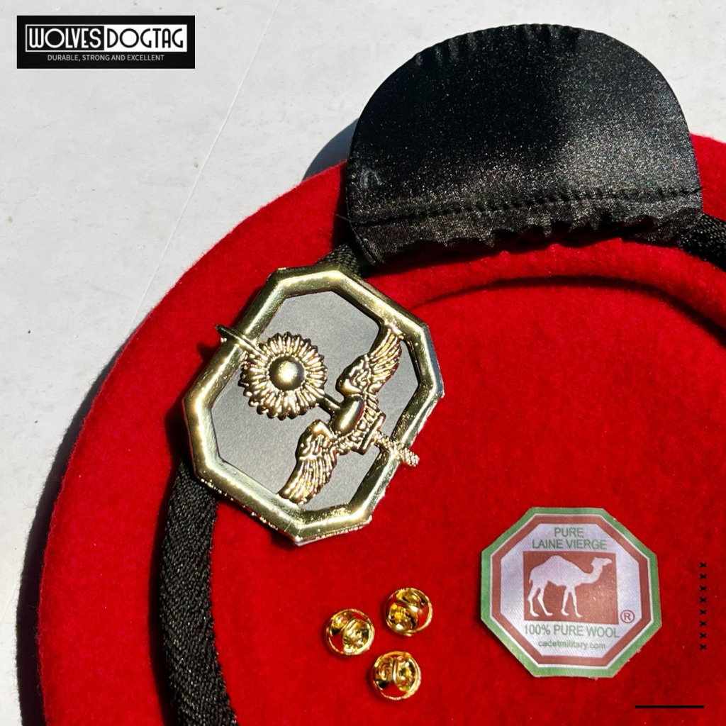 Baret kokam / baret camel / baret merah / topi kokam Muhammadiyah / emblem kokam / baret ormas / bar