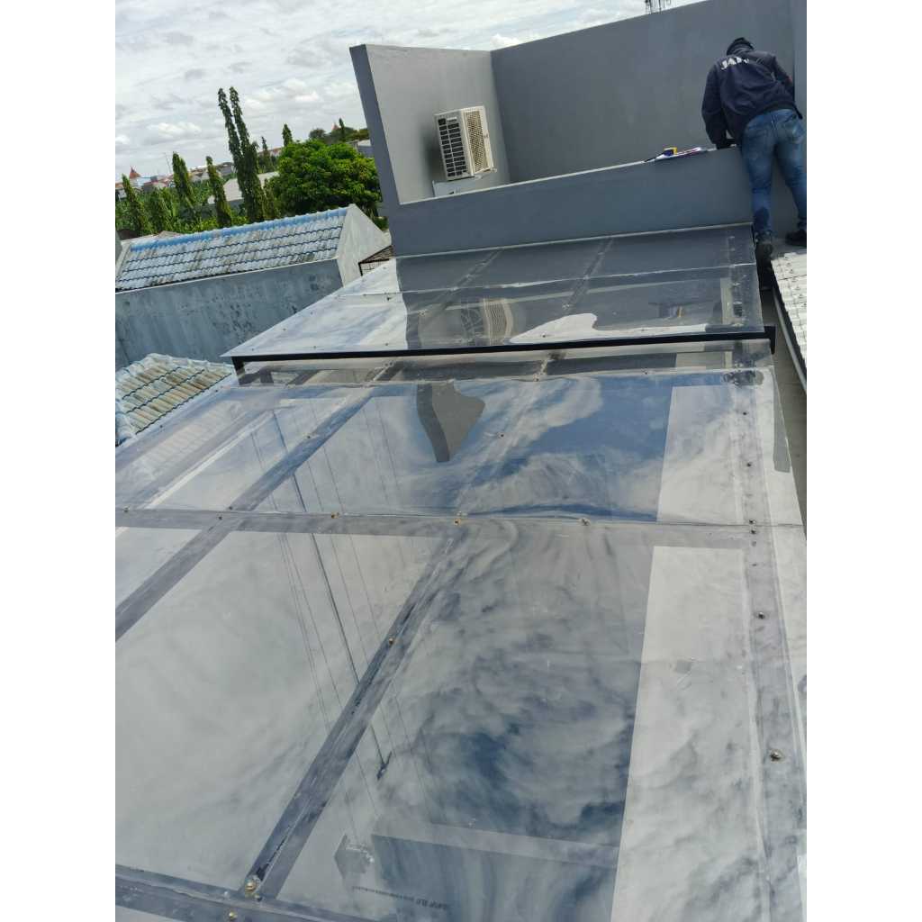 Kanopi solarflat 3mm sidoarjo surabaya