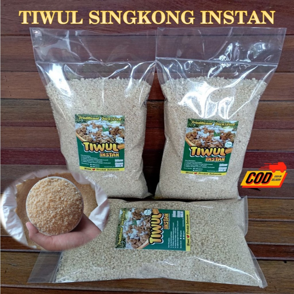 Oyek Singkong Kebumen Tiwul Singkong Instan