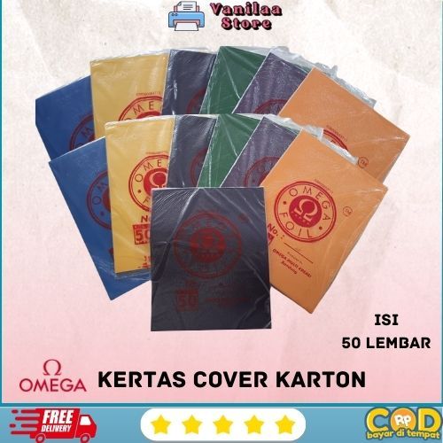 

Kertas Omega Cover Karton Omega Kertas sampul warna buku skripsi isi 50 Lembar