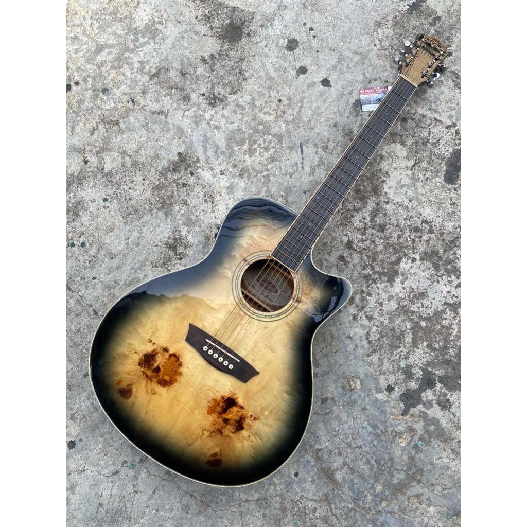 Gitar Akustik Washburn DFBACEB-U Original Second Istimewa