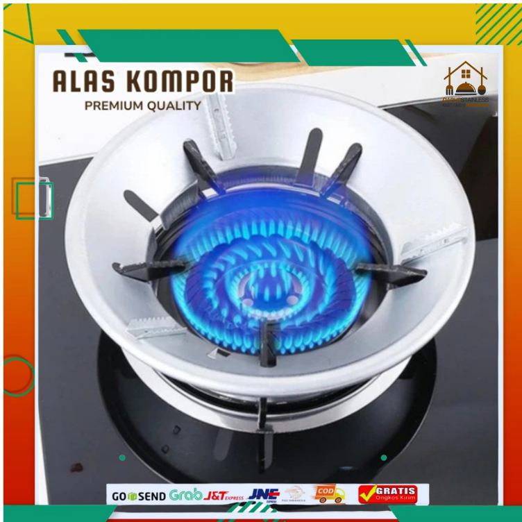 Alas Kompor Bahan Alumunium Nampan Dudukan Kompor Gas Serbaguna Cover Tatakan Kompor