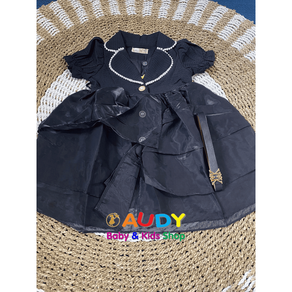 AUDY BABY - KING KID DRESS ANAK KEKINIAN PEREMPUAN | PREMIUM IMPORT