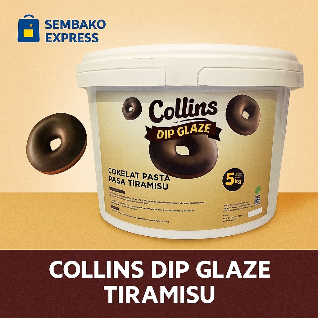 

Collins Dip Glaze Rasa Tiramisu 5kg